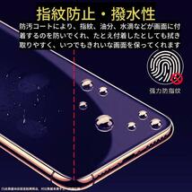 iPhone14 13 13Pro ブルーライトカット アンチグレア 強化ガラス フィルム 非光沢 さらさら 反射防止 指紋防止 アイフォン 14_画像9