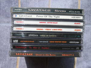 CD Sava ta-ji8 work together secondhand goods Savatage