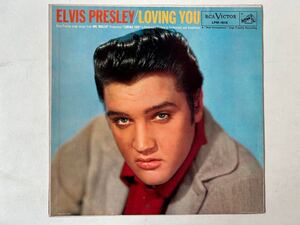 Elvis Presley / Loving You 1957 US Original RCA Victor LPM-1515 Ervipressley Youth America Original Edition LP