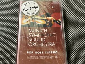 Munich Symphonic Sound Orchestra / Pop Goes Classic 輸入カセットテープ未開封