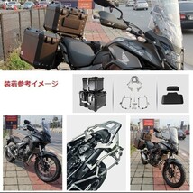 honda 400X cb500x 2019- リアキャリア＆box&サイドキャリア&45Lbox 6点セット【car-400x-3】_画像9