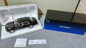 Aa 1/18 トヨタ センチュリー (UWG60) エターナルブラック 神威 78762