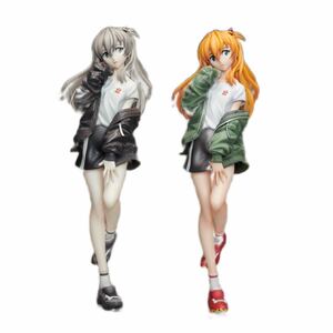  Evangelion тип волна * Aska * Langley Ver.RADIO EVA обычная версия * оригинал цвет версия 1/7 конечный продукт фигурка 