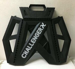 ◆CHALLENGER チャレンジャー 美品 OUTDOOR アウトドア　ローチェア 折り畳み 椅子 便利