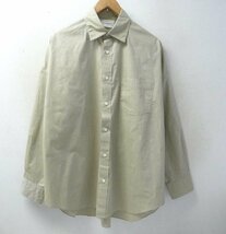 ◆MARKA WARE 22ss 美品 TENT SHIRT マーカウェア テント　シャツ １ 定価28600円 A22A-10SH02C_画像1