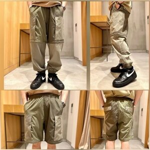 ◆23ss 美品 Abu Garcia × BEAMS / 別注 Crazy Detachable Pants 2way クレイジー　パンツ サイズM　定価24200円