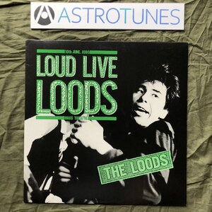 美盤 良ジャケ 1986年 オリジナルリリース盤 ルーズ Loods LPレコード ラウド・ライヴ Loud Live J-Rock 西村茂樹 鈴木浩司 Loud Machine