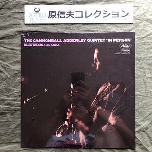 原信夫Collection 奇跡の未開封新品 レア盤 米国盤 オリジナル盤 Cannonball Adderley Quintet LPレコード In Person: Joe Zawinul