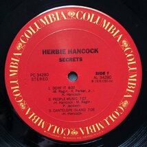 原信夫Collection 美盤 美ジャケ PC 34280 1976年 米国オリジナル盤 Herbie Hancock LPレコード Secrets Ray Parker, Paul Jackson_画像8