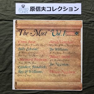 原信夫Collection 傷なし美盤 米国盤 V.A. LPレコード The Most-Vol. I: Count Basie, Sarah Vaughan, Phineas Newborn Jr., Johnny Smith