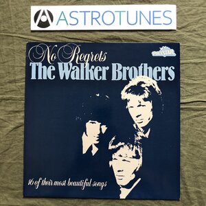 傷なし美盤 激レア 1982年 オランダ盤 ウォーカー・ブラザーズ Walker Brothers LPレコード No Regrets: John Walker, Scott Walker