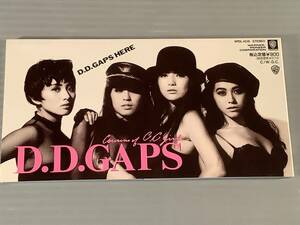 CDシングル(8㎝)▲D.D.GAPS／D.D.GAPS HERE▲美品！