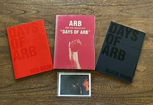 9 【古本】 ARB 25th Anniversary DAYS OF ARB 25周年 ポストカード付 中古品
