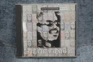 an01CD/ stevie wonder Conversation Peace　解説シート付