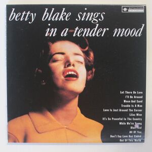 CD03/JAZZ/Betty Blake - Sings In A Tender Mood/紙ジャケット/ベティ・ブレイク