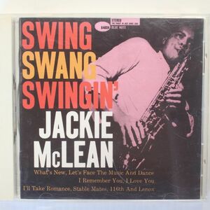 CD03/JAZZ/ Jackie McLean Swing, Swang, Swingin'