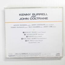CD05/JAZZ/Kenny Burrell & John Coltrane/ケニー・バレル&ジョン・コルトレーン_画像2