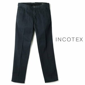 ◆【INCOTEX SLACKS(インコテックス スラックス)/コットンストレッチジャカードスリムテーパードパンツ(103型/TIGHT FIT)】[itx2360021-31]