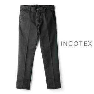 ◆【INCOTEX SLACKS(インコテックス スラックス)/コットンストレッチジャカードスリムテーパードパンツ(103型/TIGHT FIT)】[itx2360012-32]