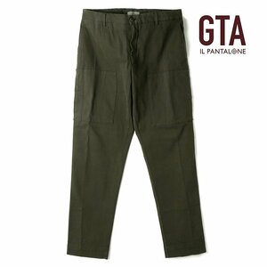 ◆【GTA(ジーティーアー)/秋冬/製品染めコットンストレッチジャカードテーパードフライトパンツ(ALBERTO/28497)】[gta2370043-44]