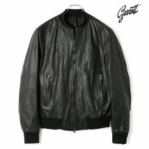 ◆【GARRETT(ギャレット)/秋冬/ナッパレザーボンバージャケット】[mcp2360181-50]_画像1