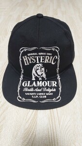 ヒステリックグラマー HYSTERIC GLAMOUR　キャップ　ウィスキー柄　黒　ブラック　送料無料　8