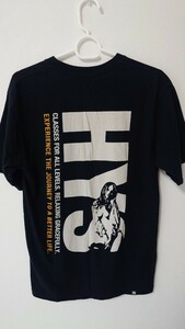 ヒステリックグラマー　HYSTERIC GLAMOUR　Tシャツ　黒　ブラック　バックプリント　サイズＳ　送料無料