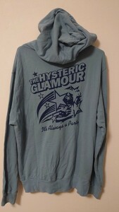 ヒステリックグラマー　HYSTERIC GLAMOUR　パーカー スウェットパーカー　サイズＭ　送料無料