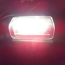 激白光♪二色発光♪交換式♪ LED ドア カーテシ ランプ インフィニティ M30 M45 M37 M56 M30d M35h SWB LWB_画像1