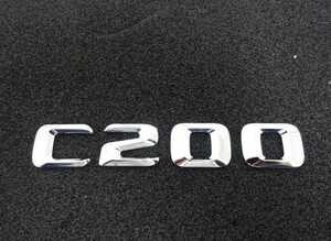 メルセデス ベンツ C200 トランク エンブレム リアゲートエンブレム W204 S204 Cクラス セダン ワゴン 高年式形状