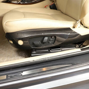  sport opening fully! BMW carbon look front seat side panel cover E87 E82 E88 116i 118i 120i 130i 135i 1 series 