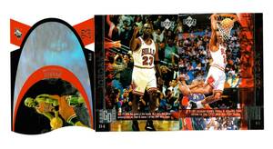 【非売品】 サンプルカード ３枚セット NBAカード マイケル・ジョーダン (MICHAEL JORDAN) UPPER DECK SAMPLE