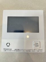 【大阪】ジャンク品 OSAKA GAS 給湯器台所リモコン/238-N418/2021年/通電未確認/モデルルーム設置品【RN0812-4】_画像1