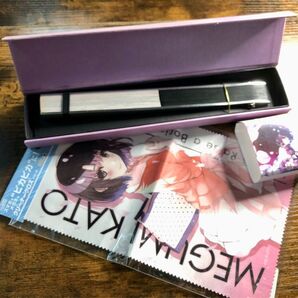 【深崎暮人】-極-扇子・サクラノアメ 軸中心派 未使用品 おまけ付き