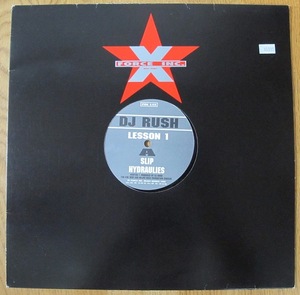 DJ RUSH - LESSON 1 GER盤12インチ (GER / FORCE INC. MUSIC WORKS 1998年)