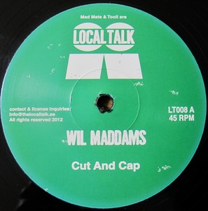 WILL MADDAMS - CUT AND CAP / TELL ME 12インチ (DEEP HOUSE)