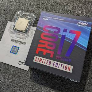 【中古】Intel Core i7 8086K その2 [第8世代 CoffeeLake LGA1151]