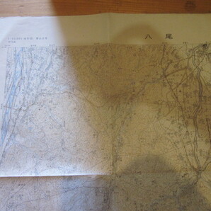 古地図 八尾  ５万分の1 地形図  ◆ 昭和４３年 ◆ 富山県 の画像3