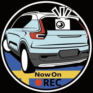  car body color modification possibility Volvo XC40 drive recorder sticker do RaRe ko cutting sticker 