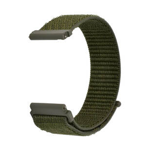 ② wristwatch band [ Army green ] rug width :22mm Fit make loop type mre difficult nylon tool un- necessary free shipping.