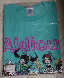 ALDIOUS イラストTシャツ ミントグリーン L