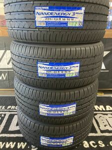 ◆在庫あり! 4本set 225/40R18 225/40-18 TOYOナノエナジー3+ タイヤ交換 50 30プリウス 86 BRZ カローラスポーツ シビック インプレッサ