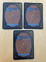 LEA アルファ　邪悪なる力　3枚セット　プレイド　初版　MTG old school_画像5