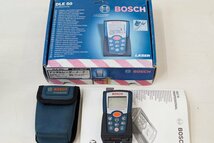 x♪BOSCH ボッシュ DLE50 PROFESSIONAL レーザー距離計 デジタルレーザーメーター ケース付き♪質屋・リサイクルマート宇部店♪_画像1