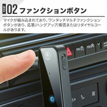 トランスミッター テレビ Sungale Bluetooth 5.0 トランスミッター レシーバー 一台多役送信機受信機ハンズフリー通話車載スピーカーなど使_画像5