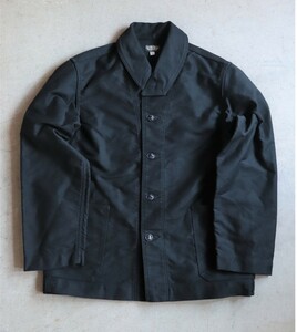 BACK SIGN ブラックサイン モールスキン ワークジャケット フレンチワーク ブラック 黒 40 BLACKSIGN ATLAST&CO OLD JOE AUBERGE ANATOMICA