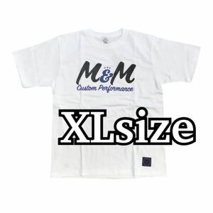 エムアンドエム　Tシャツ/M&M WHITE XLサイズ キムタク