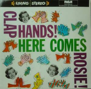 ★GERMANY LP★ROSEMARY CLOONEY★CLAP HANDS! HERE COMES ROSIE!★60'JAZZ VOCAL名盤★