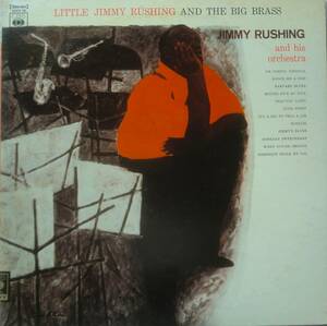 ★非売品 国内盤 LP★JIMMY RUSHING★LITTLE JIMMY RUSHING AND THE BIG BRASS★58'BLUES JAZZ VOCAL名盤★