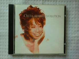 ★US ORG CD★OLETA ADAMS★EVOLUTION/I JUST HAD TO HEAR YOUR VOICE★93'JAZZ GOSPEL SOUL名盤★